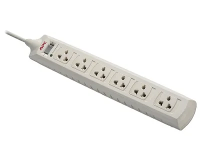 Essential SurgeArrest 6 outlet with shutters 230V VN/TH/PH APC P6-TH