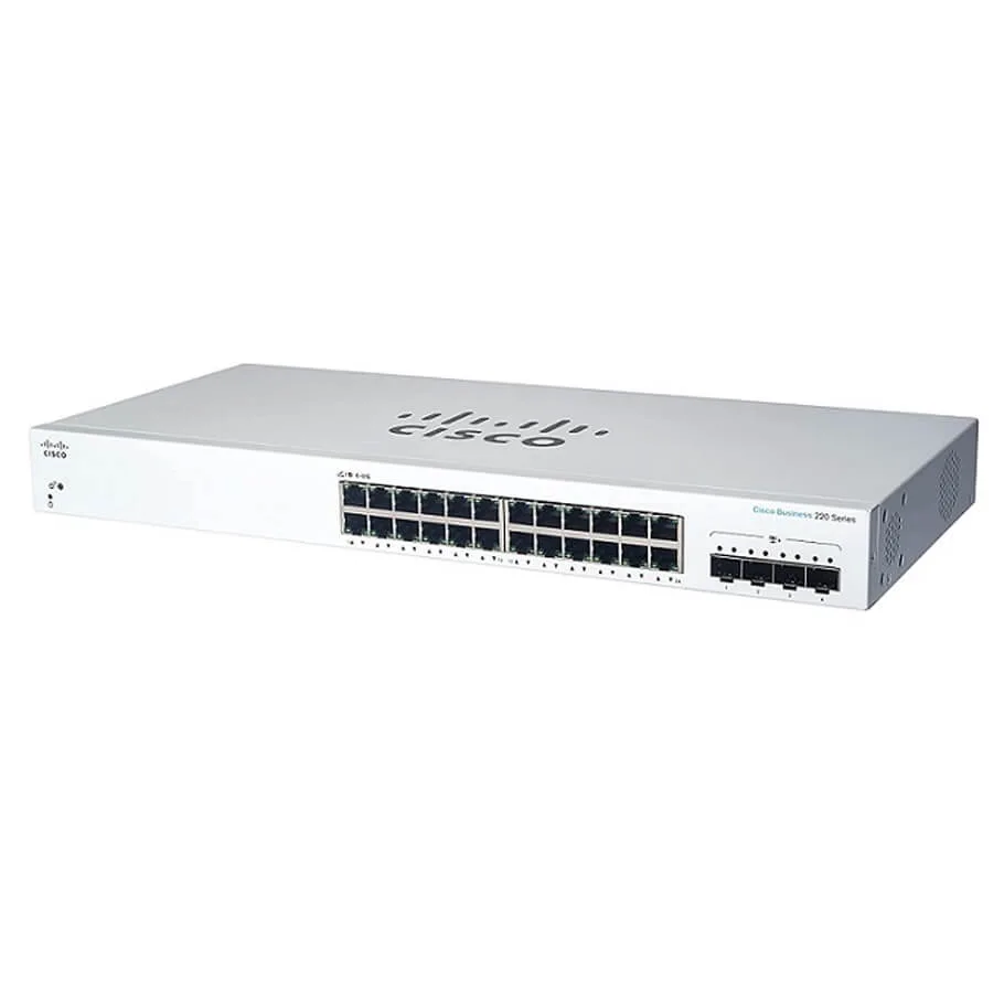 24-port GE + 4x10G SFP+ Switch CISCO CBS220-24T-4X