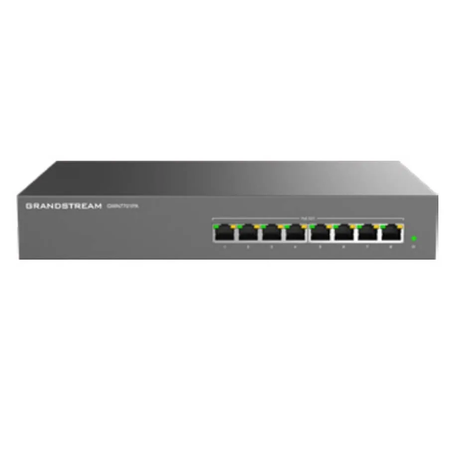 Switch 8 cổng Gigabit PoE Grandstream GWN7701PA