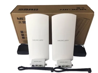 Bộ thu phát tín hiệu camera IP không dây MERCURY MWB201 (0~1km)