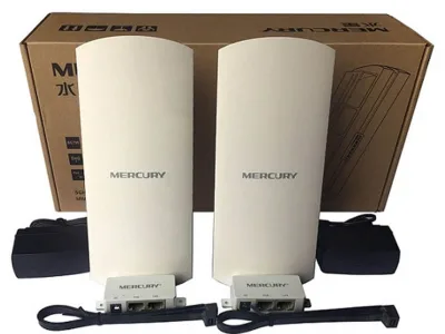 Bộ thu phát tín hiệu camera IP không dây MERCURY MWB505 (0~5km)