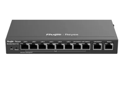 Cloud Managed PoE Router RUIJIE Reyee RG-EG210G-P-V3