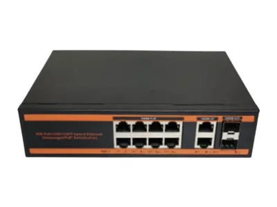 8-Port GE PoE Switch BTON BT-6110GE-2SFP