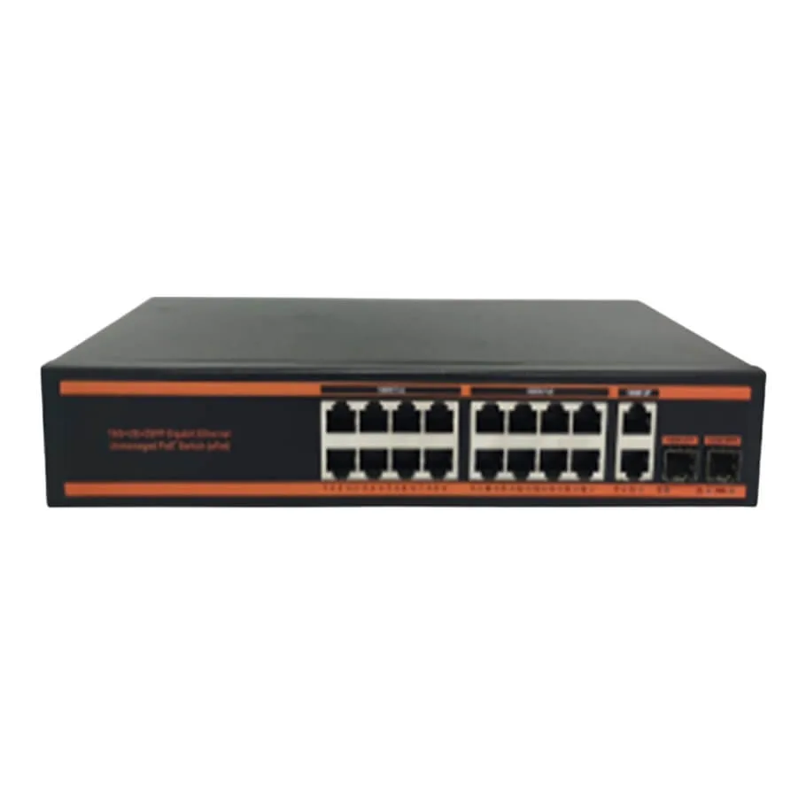 16-Port GE PoE Switch BTON BT-6218GE-SFP
