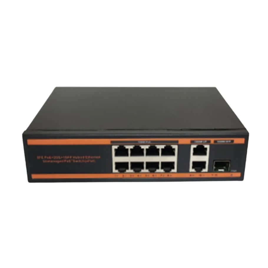8-Port 100Mbps PoE Switch BTON BT-6010FE-SFP
