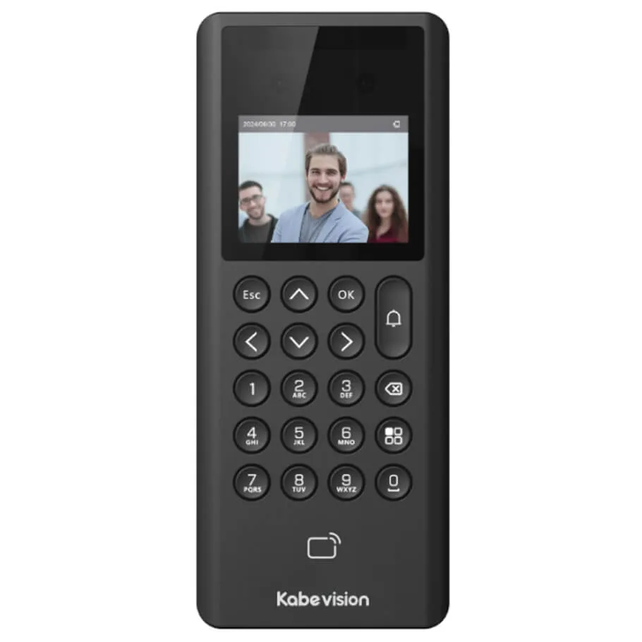Kiểm soát cửa nhận diện khuôn mặt KBVISION KX-FR04AC-W