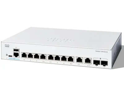 8-Port GE Switch Cisco C1200-8T-E-2G