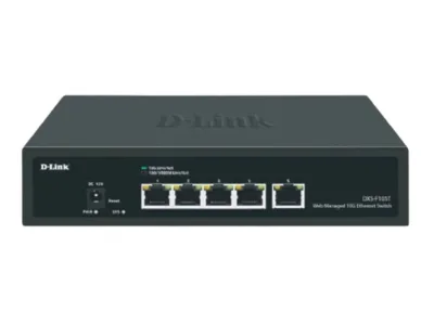 5-Port 10G Web Managed Switch D-Link DXS-F105T