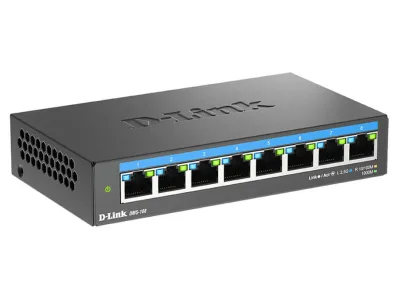 8-Port Multi-Gigabit Unmanaged Switch D-Link DMS-108