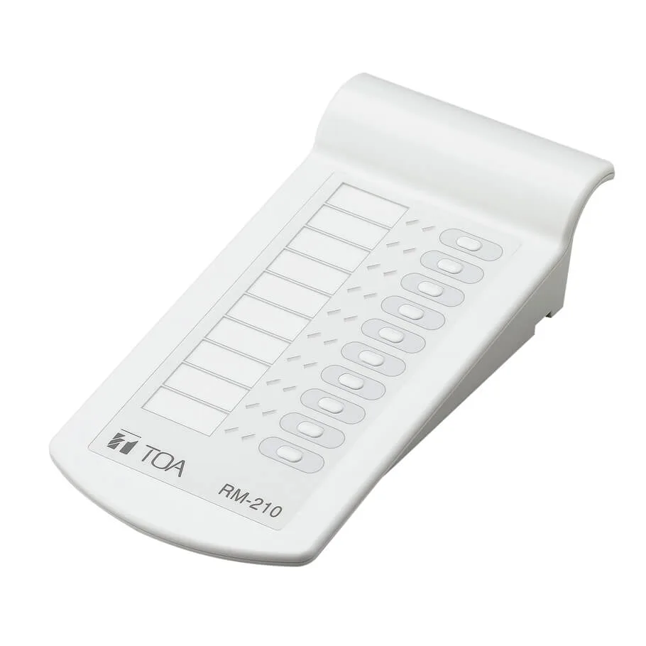 Bàn phím mở rộng Micro điều khiển từ xa TOA RM-210