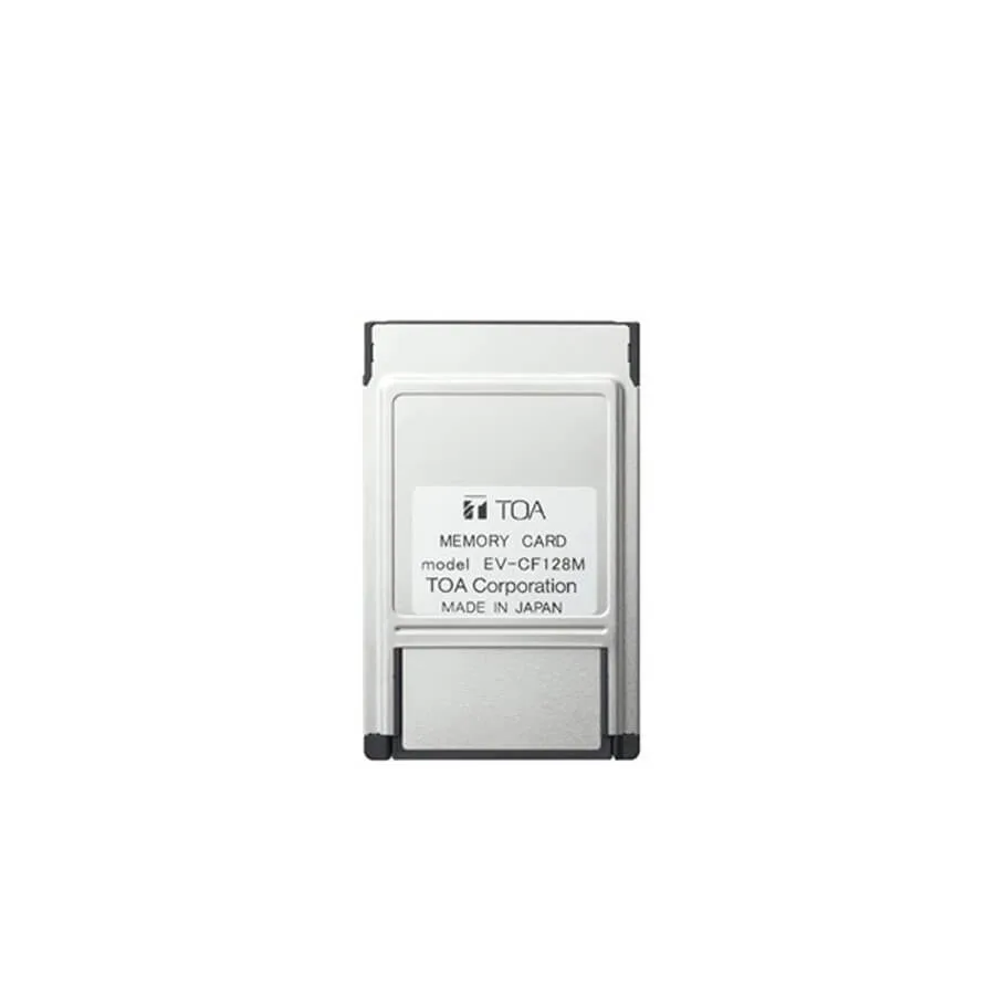 Thẻ nhớ 128MB TOA EV-CF128M dùng cho Bộ phát tiếng