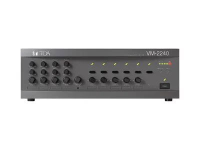 Mixer Amplifier 240W chọn 5 vùng loa TOA VM-2240