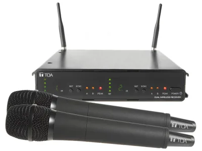 Bộ Micro không dây 2 kênh TOA WS-422-AS