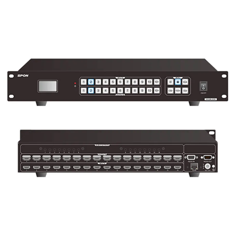 Bộ ma trận HDMI 16 vào 16 ra SPON LCS-8016HTP