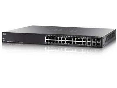 24-Port GE PoE Managed Switch CISCO SG350-28MP-K9-EU