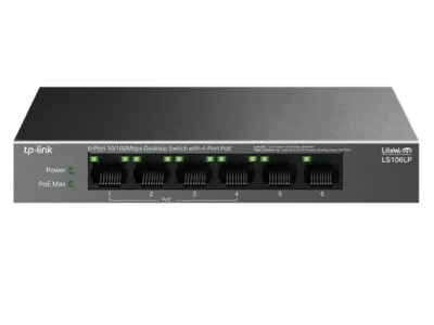6-Port 10/100Mbps Desktop Switch TP-LINK LS106LP