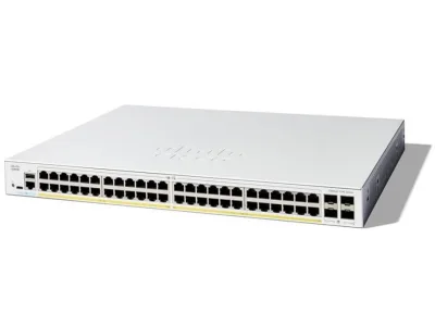 48-Port GE PoE+, 4 SFP Uplink Switch Cisco C1300-48P-4X
