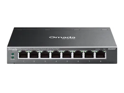 8-Port GE PoE+ Managed Switch TP-Link ES208GP