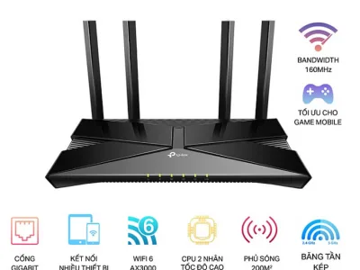 AX3000 Dual Band Gigabit Wi-Fi 6 Router TP-LINK Archer AX53