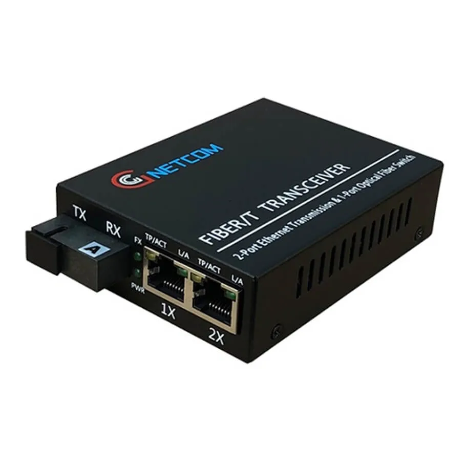 Bộ chuyển đổi quang điện 10/100/1000Mbps GNETCOM GNC-2112S-20A/B
