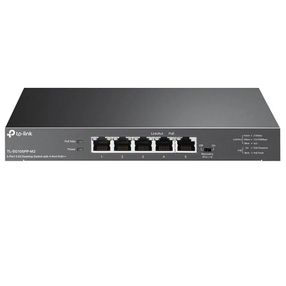 5-Port 2.5G Desktop Switch TP-LINK TL-SG105PP-M2