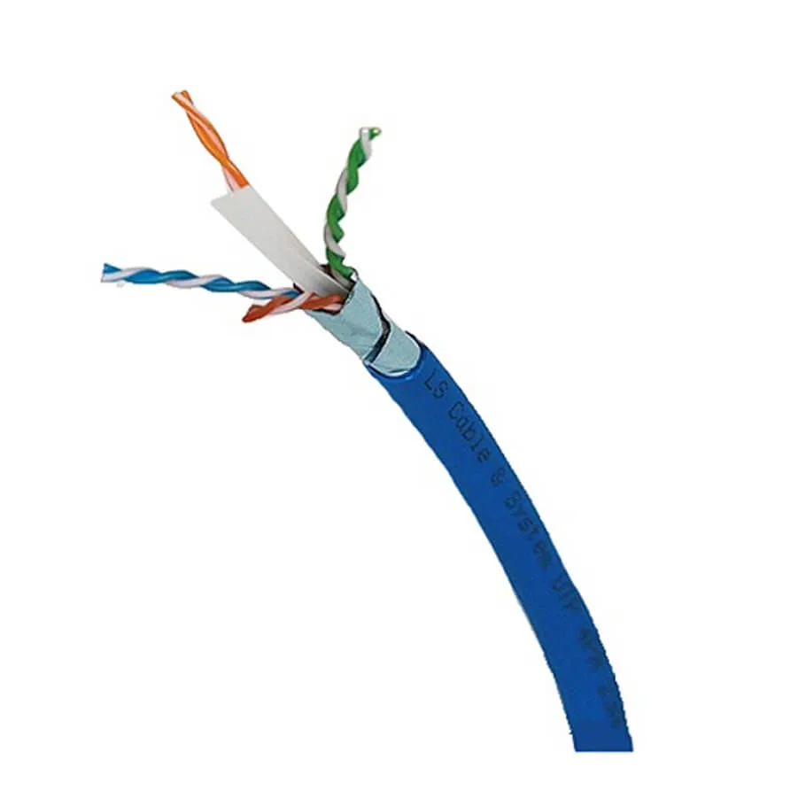 Cáp mạng LS Cat6 F/UTP (FTP-G-C6G-E1VN-X 0.5X004P/BL)