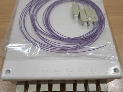 Hộp phối quang ODF 8FO MM (đủ PK, dây nối SC/PC OM4)