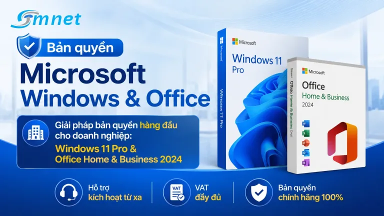 Bản quyền Microsoft Windows & Office chính hãng