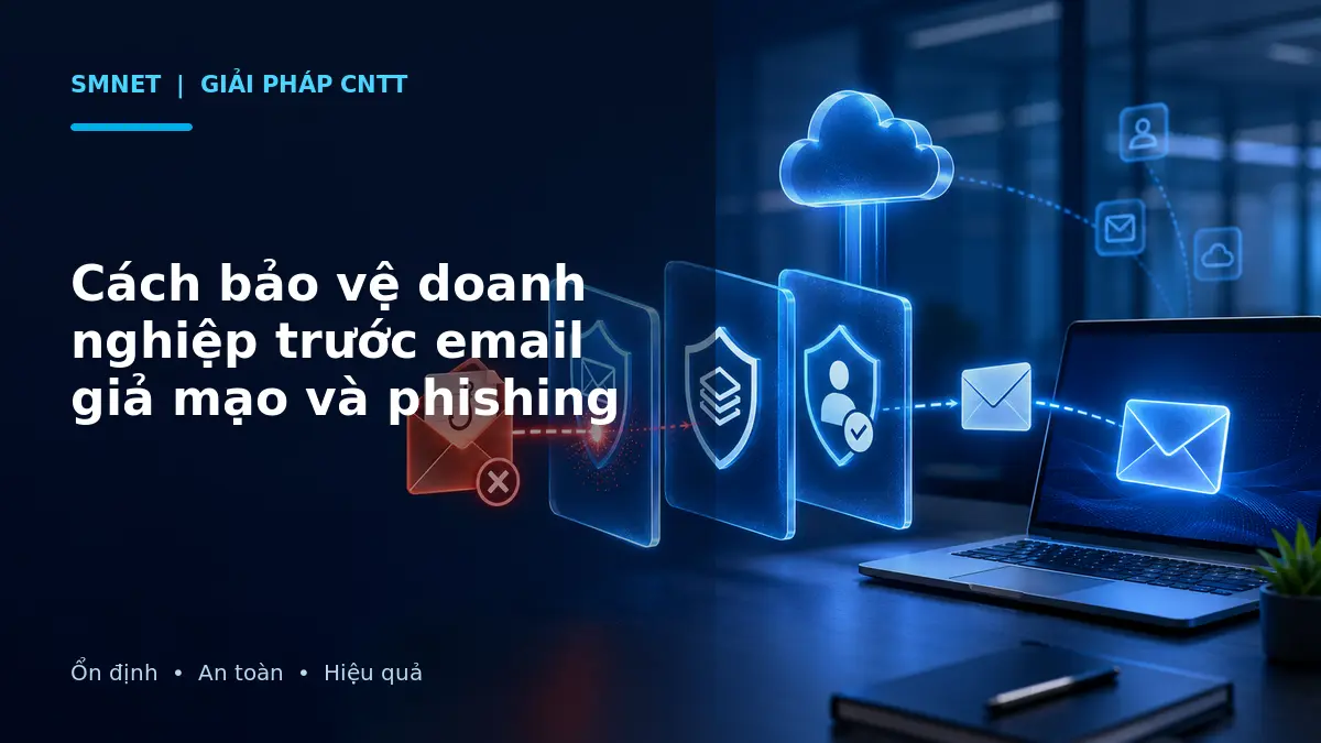 Email phishing bị nhiều lớp bảo mật chặn trước khi đến máy tính