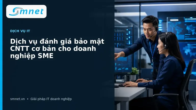 Dịch vụ đánh giá bảo mật CNTT cơ bản cho doanh nghiệp SME | SMNET