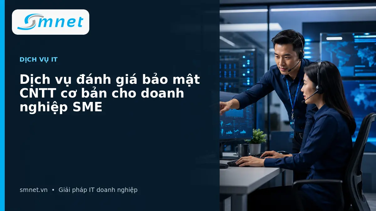 Dịch vụ đánh giá bảo mật CNTT cơ bản cho doanh nghiệp SME | SMNET