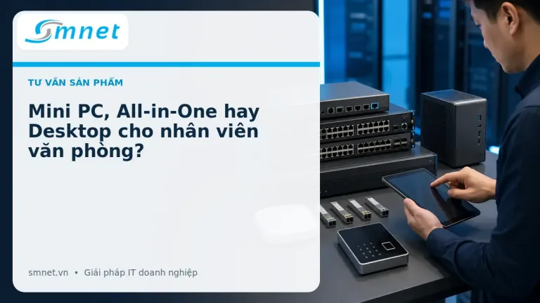 Mini PC, All-in-One hay Desktop cho nhân viên văn phòng? | SMNET