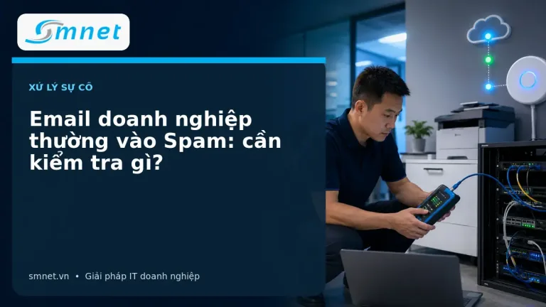 Email doanh nghiệp thường vào Spam: cần kiểm tra gì? | SMNET