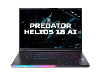 Laptop Acer Predator Helios 18 AI PH18-73-98AQ (U9-275HX/ Ram 192GB/ SSD 6TB/ RTX 5090 24GB/ Windows 11 Home/ 2Y/ Đen)