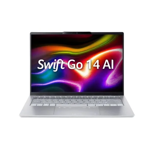 Laptop Acer Swift Go SFG14-74T-55HD NX.JF9SV.001 (Ultra 5 225H/ Ram 16GB/ SSD 1TB/ Touch/ Windows 11 Home/ 2Y/ Xám)