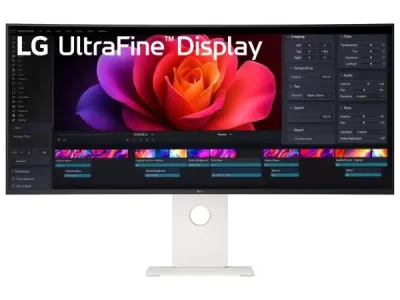 Màn hình LCD LG UltraFine 40U990A-W.ATV (39.7 inch/ 5120 x 2160/ 450 cd/m2/ 5ms/ 120Hz/ 10W x 2 Speakers/ Curved)