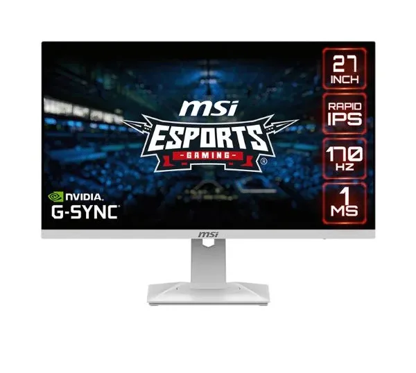 Màn hình LCD MSI G274QRFW (27 inch/ 2560 x 1440/ 300 nits/ 1ms/ 170Hz)