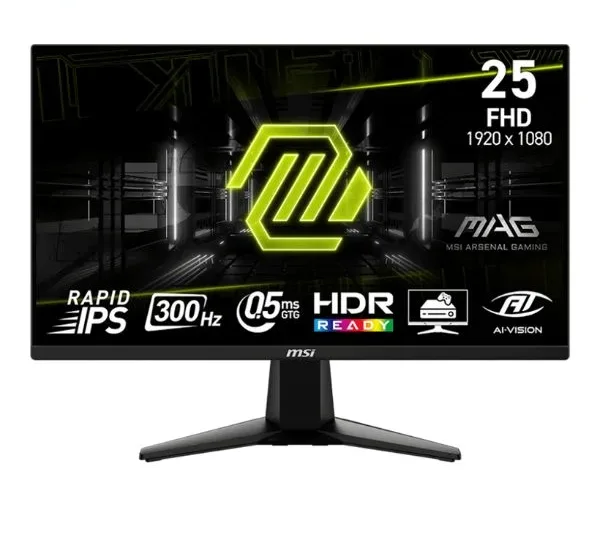Màn hình LCD MSI MAG 255XF (24.5 inch/ 1920 x 1080/ 250 cd/m2/ 0.5ms/ 300Hz)