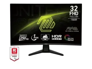 Màn hình LCD MSI MAG 32C6X (31.5 inch/ 1920 x 1080/ 250 cd/m2/ 1ms/ 250Hz/ Curved)