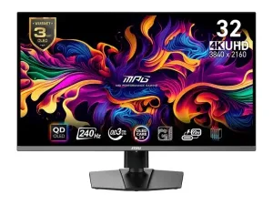 Màn hình LCD MSI MPG 321URX QD-OLED (31.5 inch/ 3840 x 2160/ 250 nits/ 0.03ms/ 240Hz)