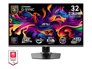 Màn hình LCD MSI MPG 322URX QD-OLED (32 inch/ 3840 x 2160/ 0.03ms/ 240Hz)