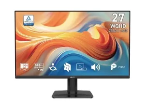 Màn hình LCD MSI PRO MP275Q E14 (27 inch/ 2560 x 1440/ 300 cd/m2/ 1ms/ 144Hz/ 2W x 2 Speakers)