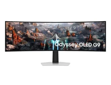 Màn hình LCD Samsung Odyssey OLED G9 G93SC LS49CG934SEXXV (49 inch/ 5120 x 1440/ 250cd/m2/ 0.03ms/ 240Hz/ Curved)