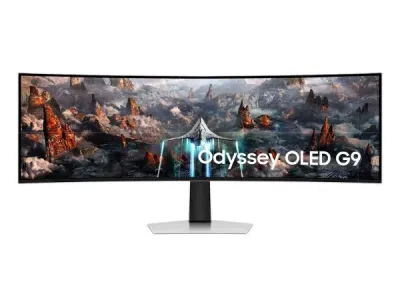 Màn hình LCD Samsung Odyssey OLED G9 G93SC LS49CG934SEXXV (49 inch/ 5120 x 1440/ 250cd/m2/ 0.03ms/ 240Hz/ Curved)