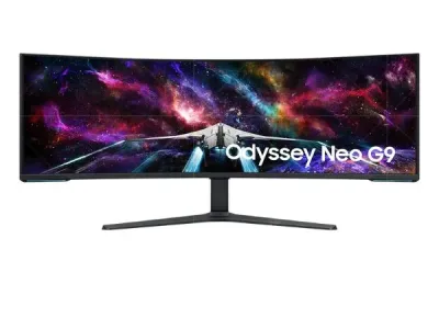 Màn hình LCD Samsung Odyssey Neo G9 G95NC LS57CG952NEXXV (57 inch/ 7680 x 2160/ 420 cd/m2/ 1ms/ 240Hz/ Curved)
