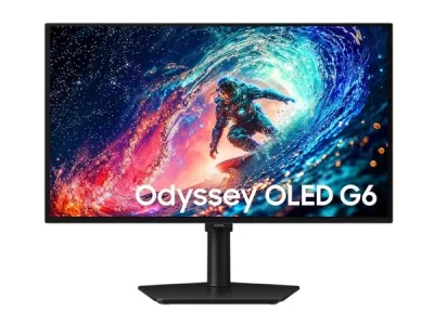 Màn hình LCD SAMSUNG Odyssey OLED G6 G61SH LS27HG612SEXXV (27 inch OLED/2560 x 1440/ 200 cd/m²/ 0.03ms/ 240Hz)