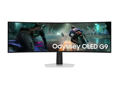 Màn hình LCD Samsung Odyssey OLED G9 G91SD LS49DG910SEXXV (49 inch/ 5120 x 1440/ 250 cd/m2/ 0.03ms/ 144Hz/ Curved)
