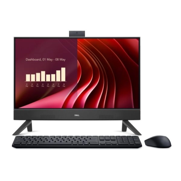 Máy bộ Dell AIO 24 EC24250 DR93T5 (i5-1334U/ Ram 8GB/ SSD 512GB/ 23.8 inch/ Windows 11 Home/ Office Home 2024/ 1Y/ Đen)