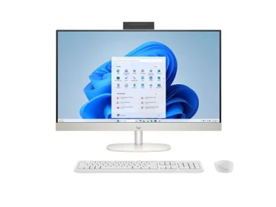 Máy bộ HP AIO 24-cr2012d C20CBPA (Ultra 5-225U/ Ram 16GB/ SSD 512GB/ 23.8 inch Touch/ Windows 11 Home/ 1Y/ Trắng)