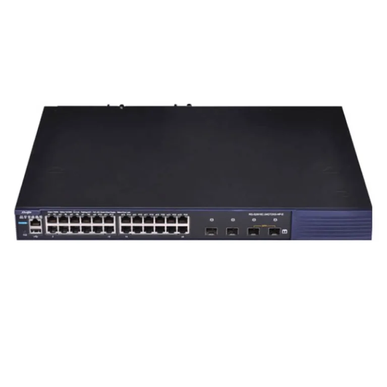 24-Port GE PoE Switch Ruijie RG-S2910C-24GT2XS-HP-E